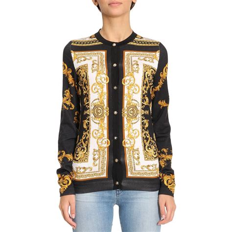 versace collection cardigan|versace sweaters for women.